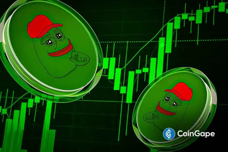Pepe Coin Forms Bull Pennant After 60 Percent Rally