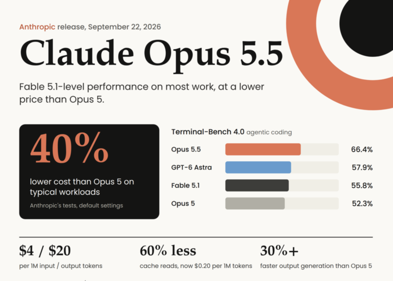 Anthropic Launches Claude Opus 5.5